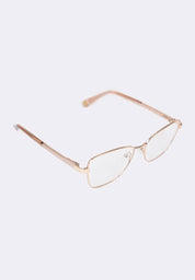 Women's Non-Prescription Clear Glasses with Plastic Frame