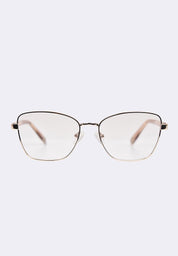 Women's Non-Prescription Clear Glasses with Plastic Frame
