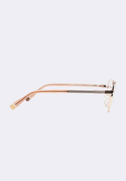 Women's Non-Prescription Clear Glasses with Plastic Frame