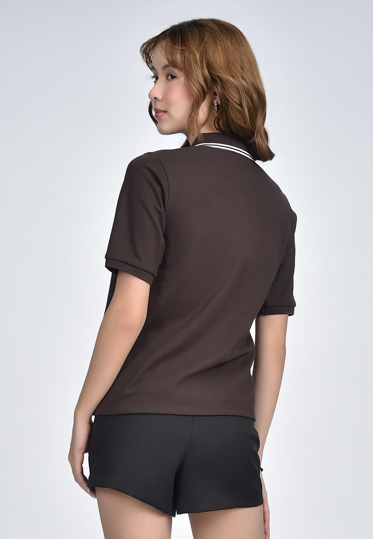Women's Collared T-Shirt