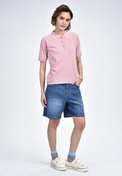 Women's Collared T-Shirt