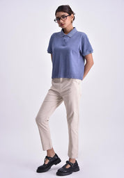 Women's Collared Baby Shirt