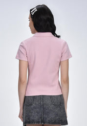 Women's Collared T-Shirt