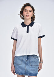 Women's Collared T-Shirt