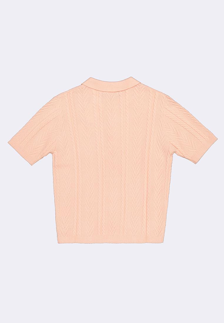Women's Flat Knit Collared T-Shirt