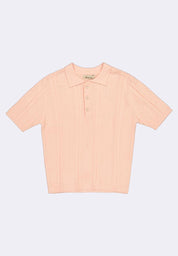 Women's Flat Knit Collared T-Shirt