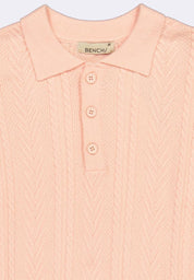 Women's Flat Knit Collared T-Shirt