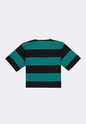 Women's Stripe Collared Shirt