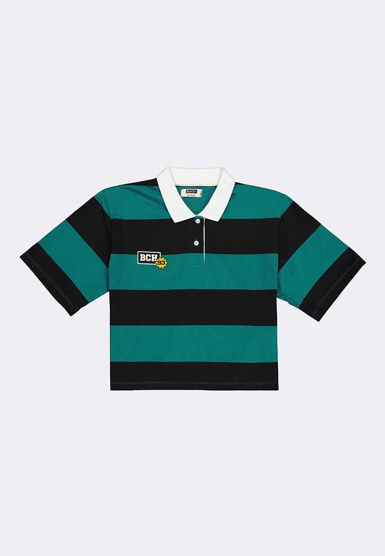Women's Stripe Collared Shirt