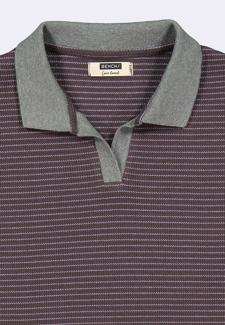 Women's Stripe Collared Shirt
