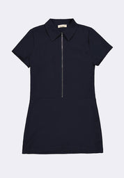 Women's Zip Up Collared Dress