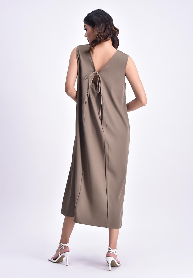 Women's Sleeveless Maxi Dress