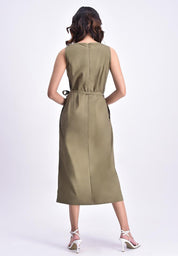 Women's Sleeveless Shift Dress