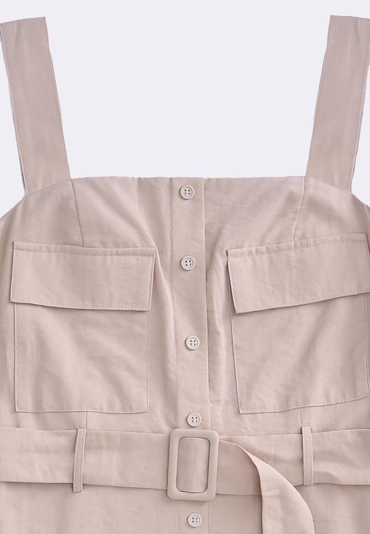 Women's Sleeveless Cargo Dress