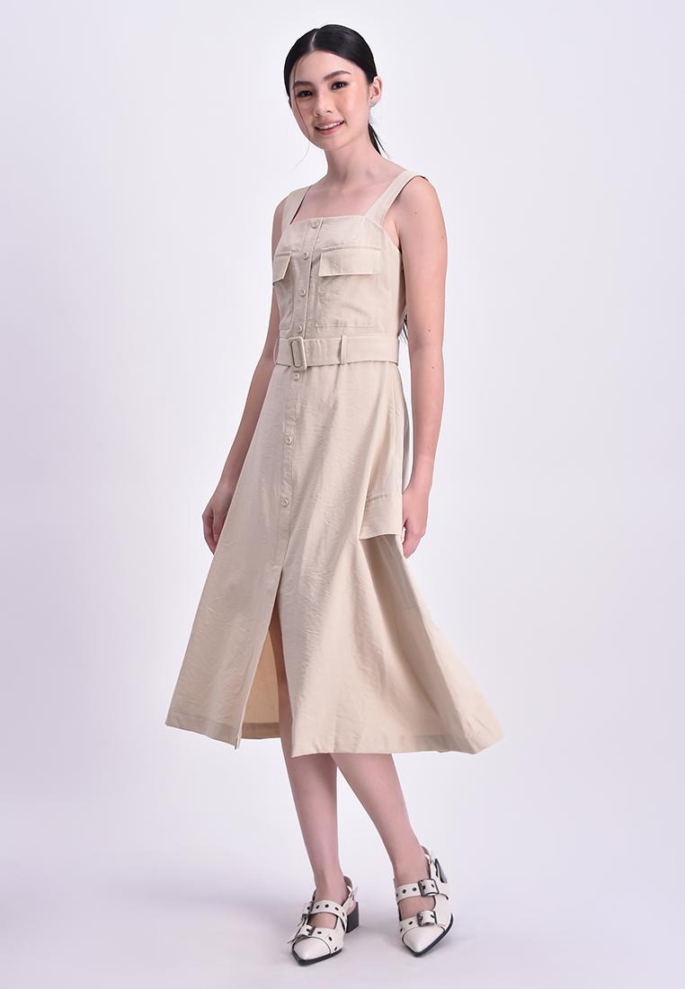 Women's Sleeveless Cargo Dress
