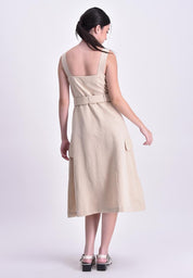 Women's Sleeveless Cargo Dress