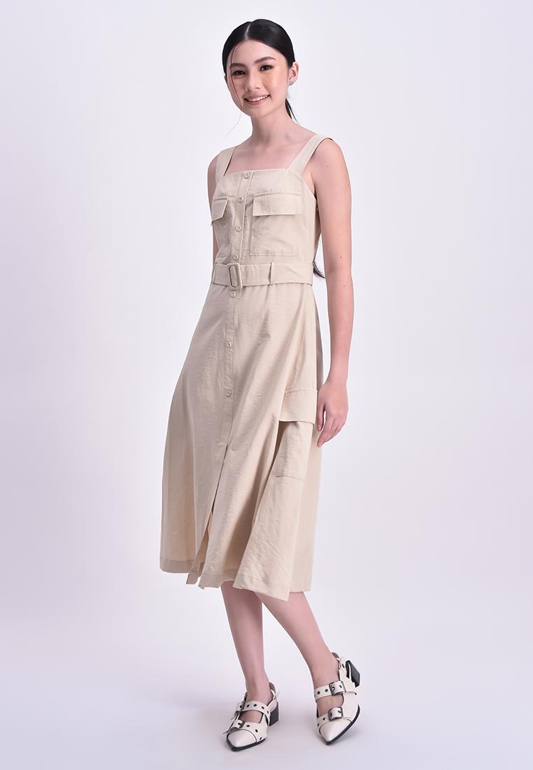 Women's Sleeveless Cargo Dress