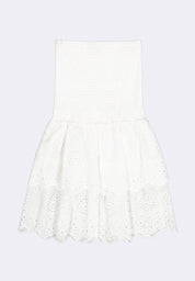 Women's Eyelet Tube Dress