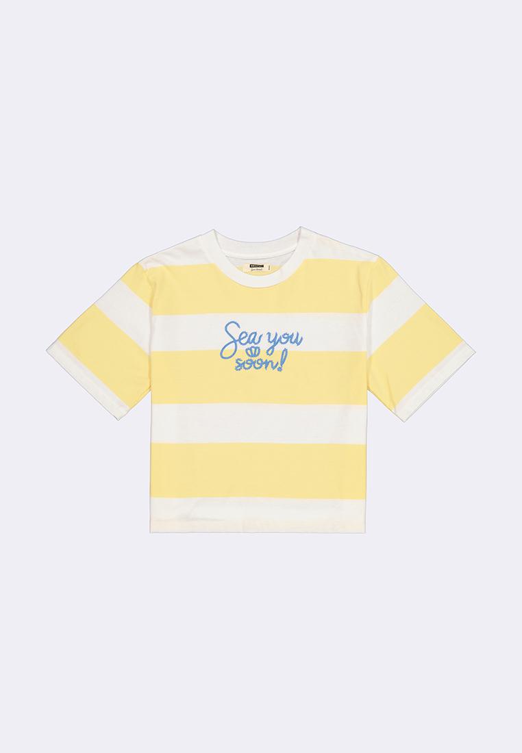 Women's Striped Boxy T-Shirt