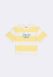 Women's Striped Boxy T-Shirt