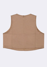 Women's Sleeveless Crop Top