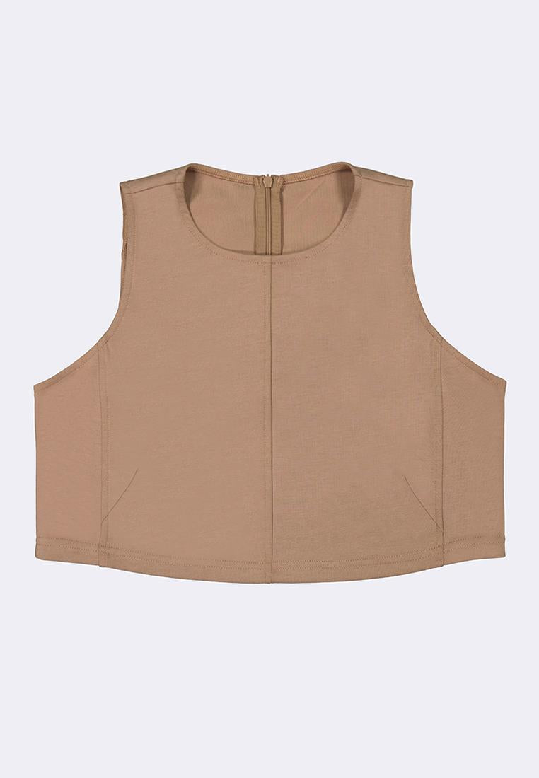 Women's Sleeveless Crop Top