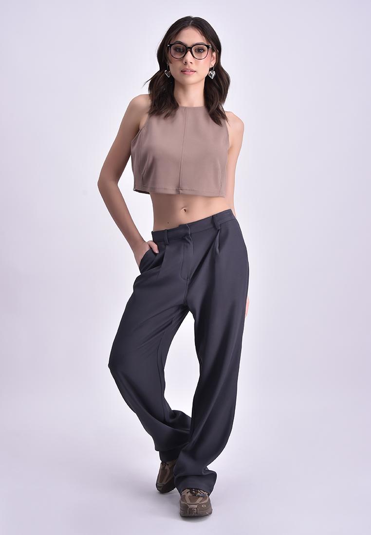 Women's Sleeveless Crop Top