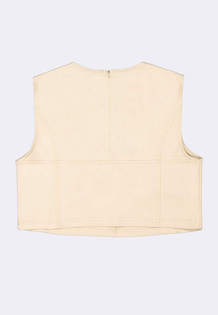 Women's Sleeveless Crop Top