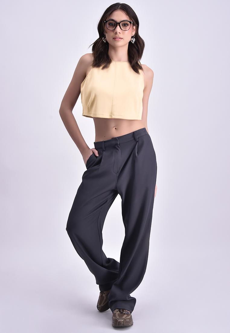 Women's Sleeveless Crop Top