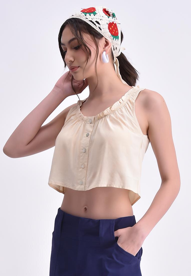 Women's Woven Sleeveless Top