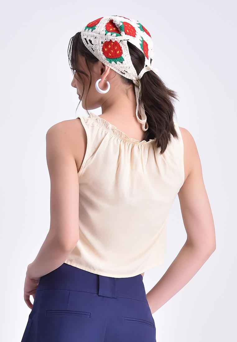 Women's Woven Sleeveless Top