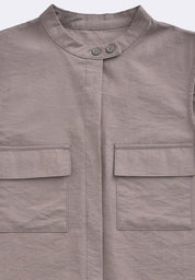 Women's Sleeveless Cargo Blouse