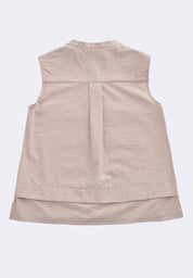 Women's Sleeveless Cargo Blouse