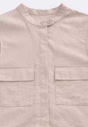 Women's Sleeveless Cargo Blouse