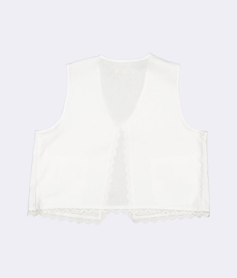 Women's Sleeveless Tie Front Top