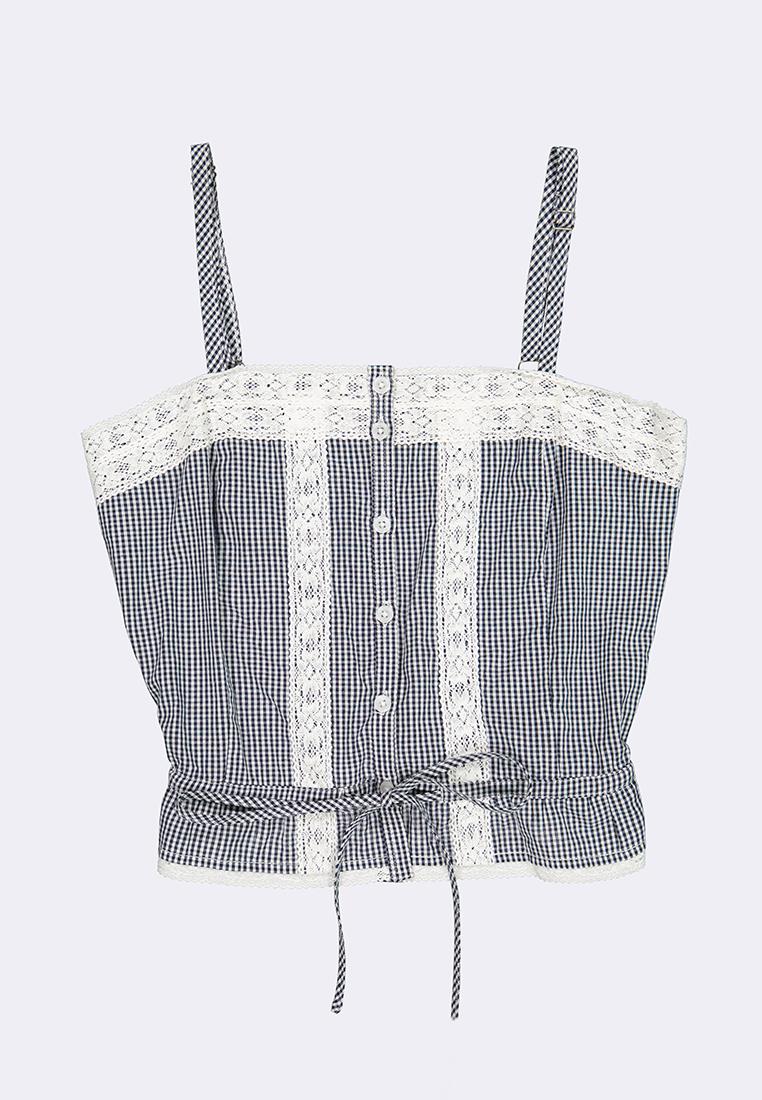Women's Gingham Sleeveless Top