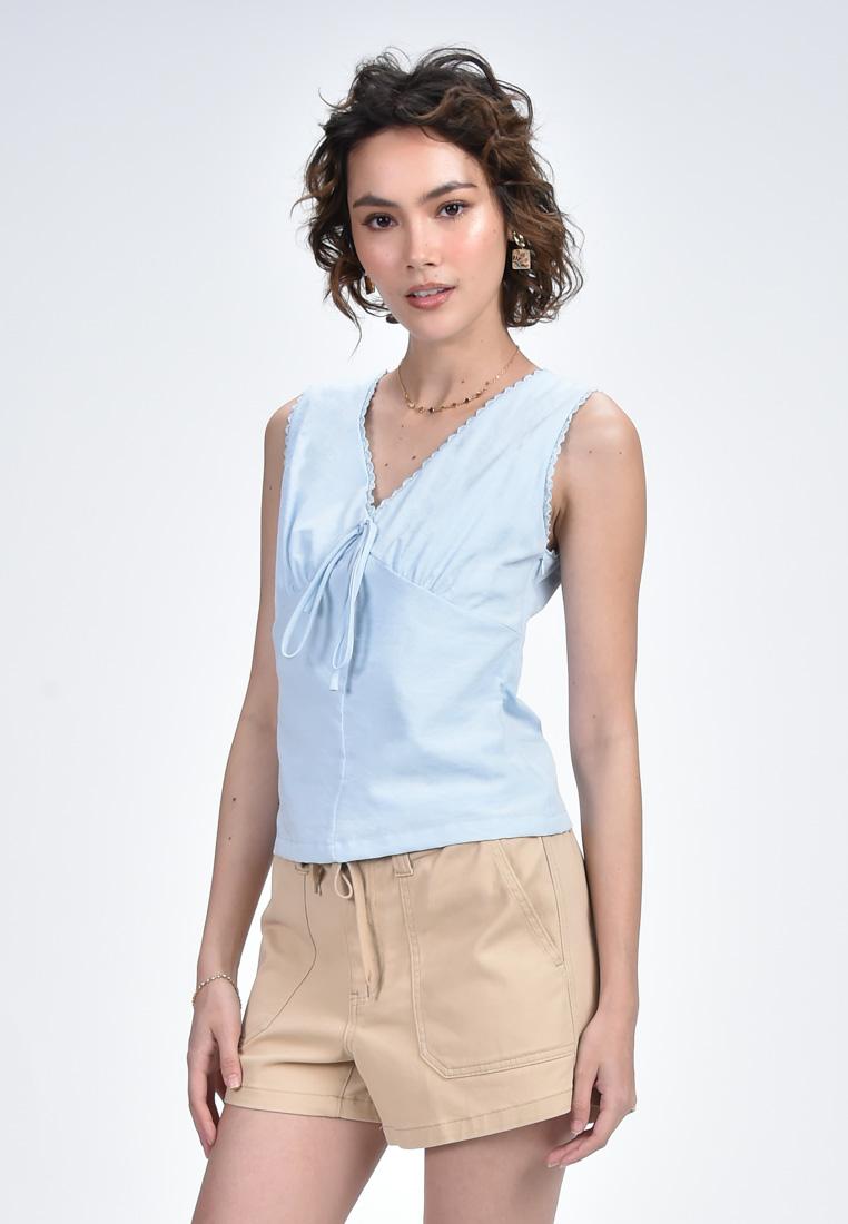 Women's V-Neck Lace Camisole Top