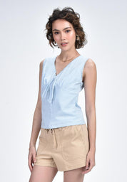 Women's V-Neck Lace Camisole Top