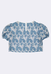 Women's Elbow Sleeve Camisa Top