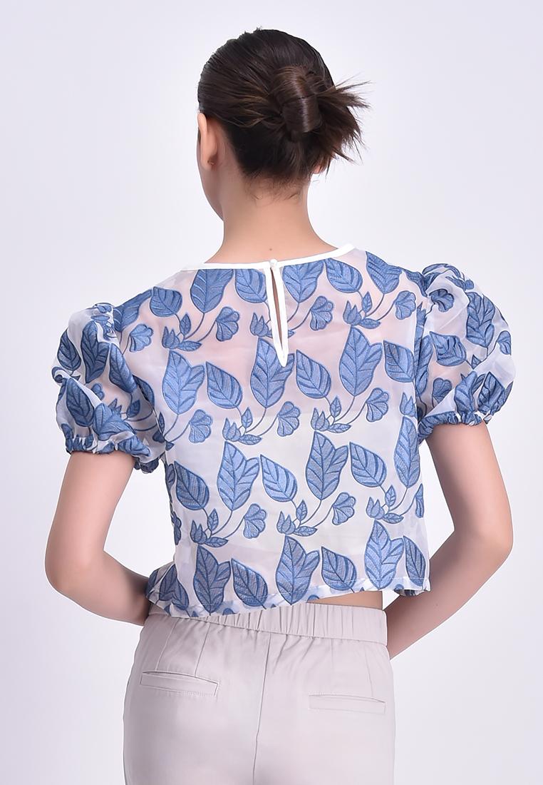 Women's Elbow Sleeve Camisa Top