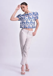 Women's Elbow Sleeve Camisa Top