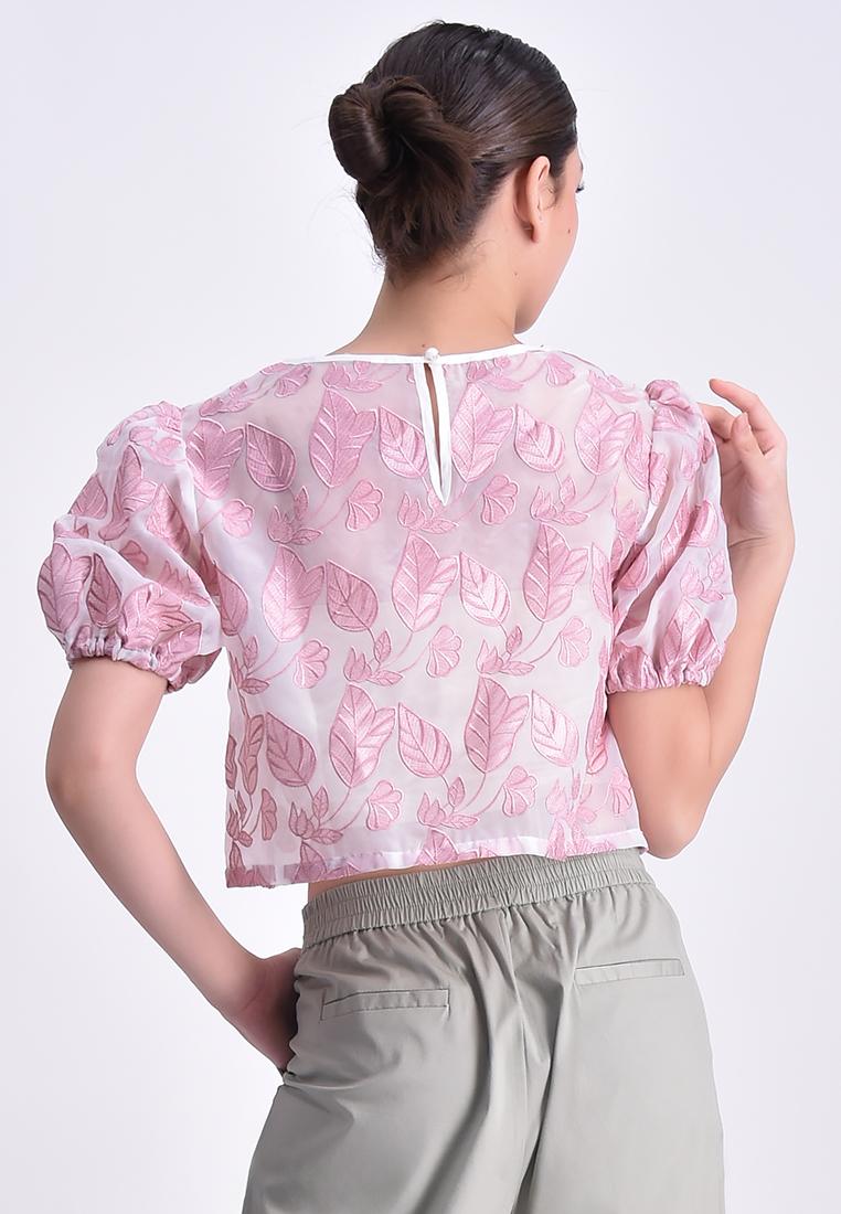 Women's Elbow Sleeve Camisa Top