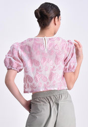 Women's Elbow Sleeve Camisa Top
