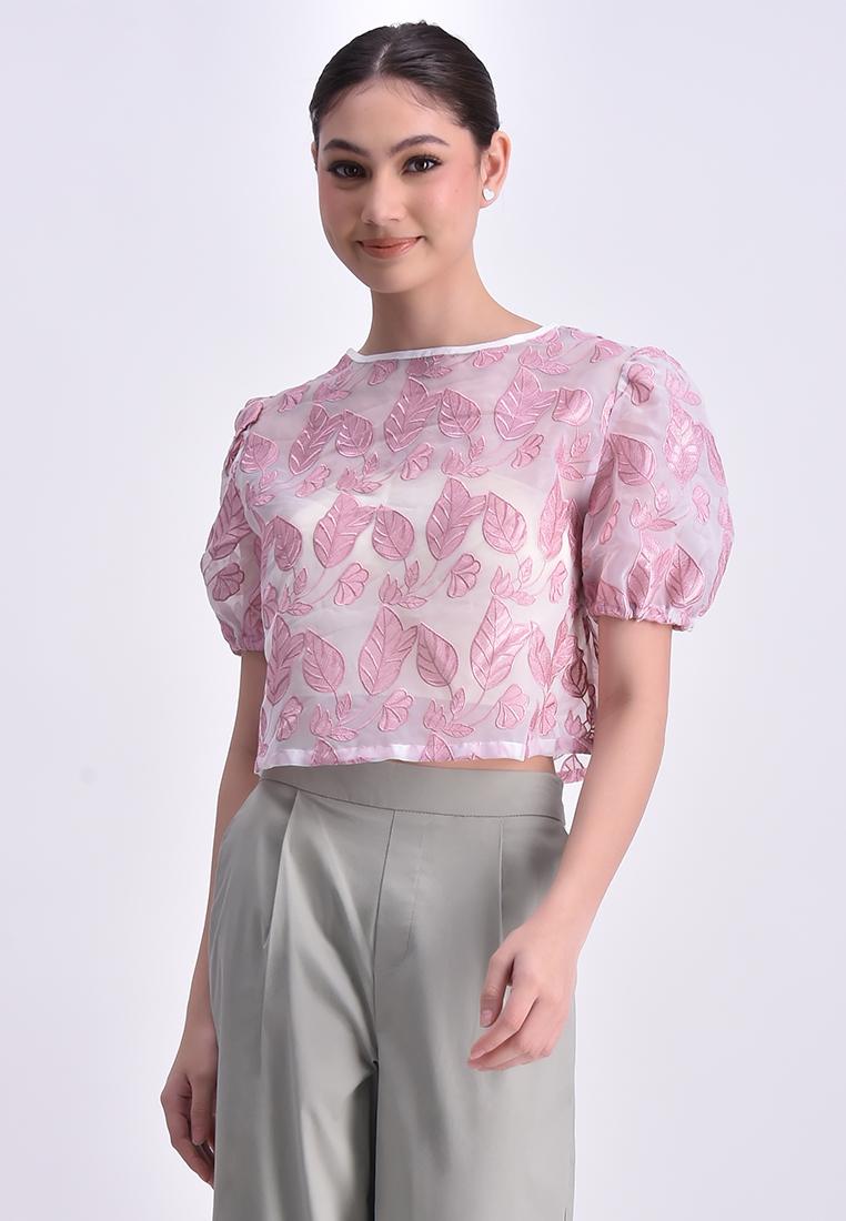 Women's Elbow Sleeve Camisa Top