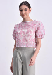 Women's Elbow Sleeve Camisa Top