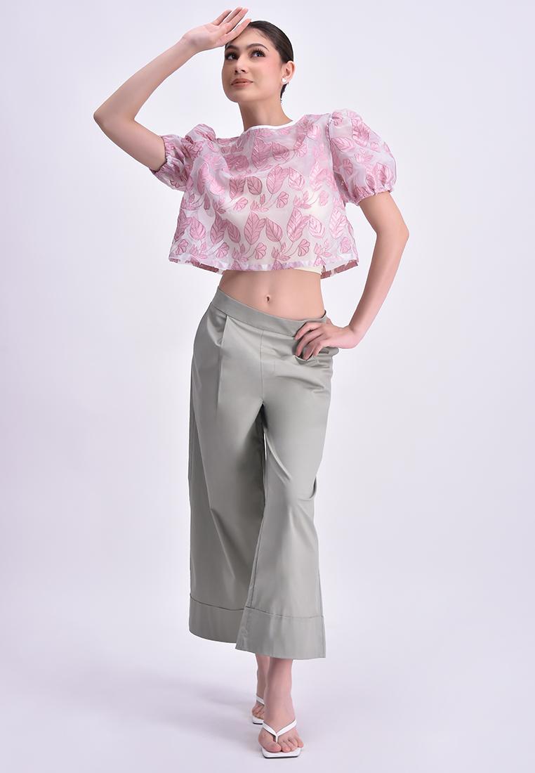 Women's Elbow Sleeve Camisa Top