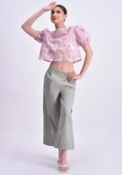 Women's Elbow Sleeve Camisa Top