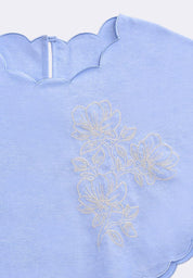 Women's Chambray Embro Kimona Top