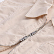 Women's Collared Zip Up Vest
