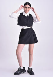 Women's Woven Waistcoat